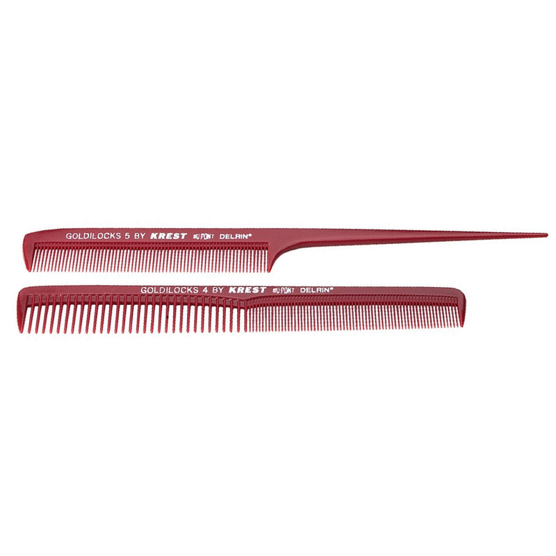 Krest Plastic Tail & Cutting Comb 2 pack